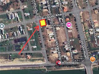 Trần hữu dực và bùi quốc khái | lô góc 2 mặt tiền tđc tân trà, dt 246,6m2