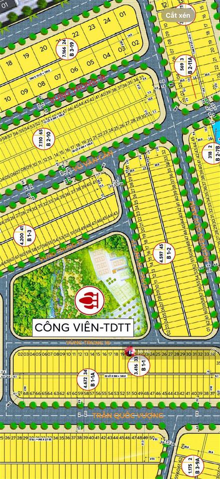 Bán đất vùng trung 17, phú mỹ an, đà nẵng, đối diện công viên