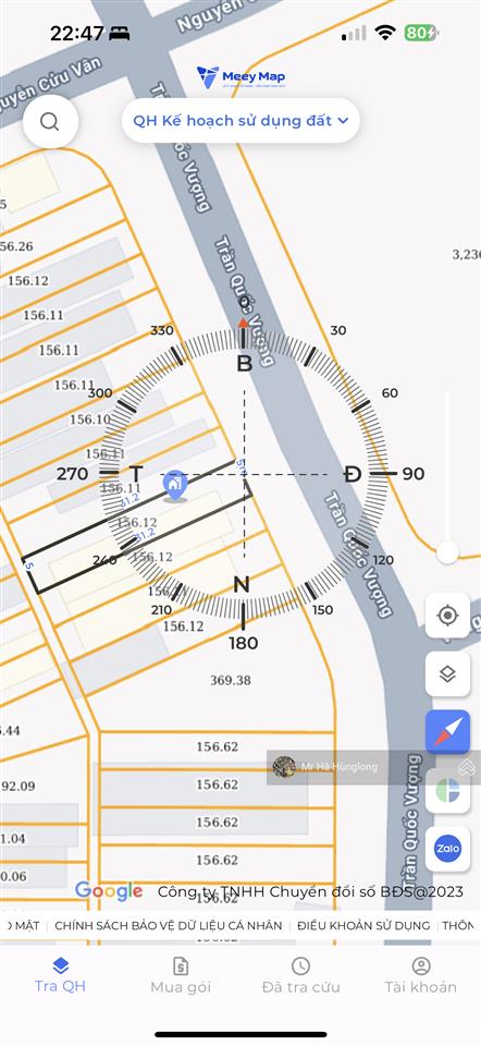 Bán đất kđt phú mỹ an trục thông ra võ chí công, 156m2, đường trần quốc vượng