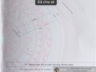 Bán lô đất nguyễn duy trinh, hoà hải, đà nẵng, dt 100m2