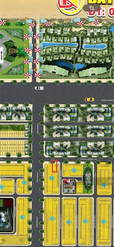 Bán đất mặt tiền đường nguyễn khắc viện (kẹp cống) khu phố sơn thủy, đà nẵng