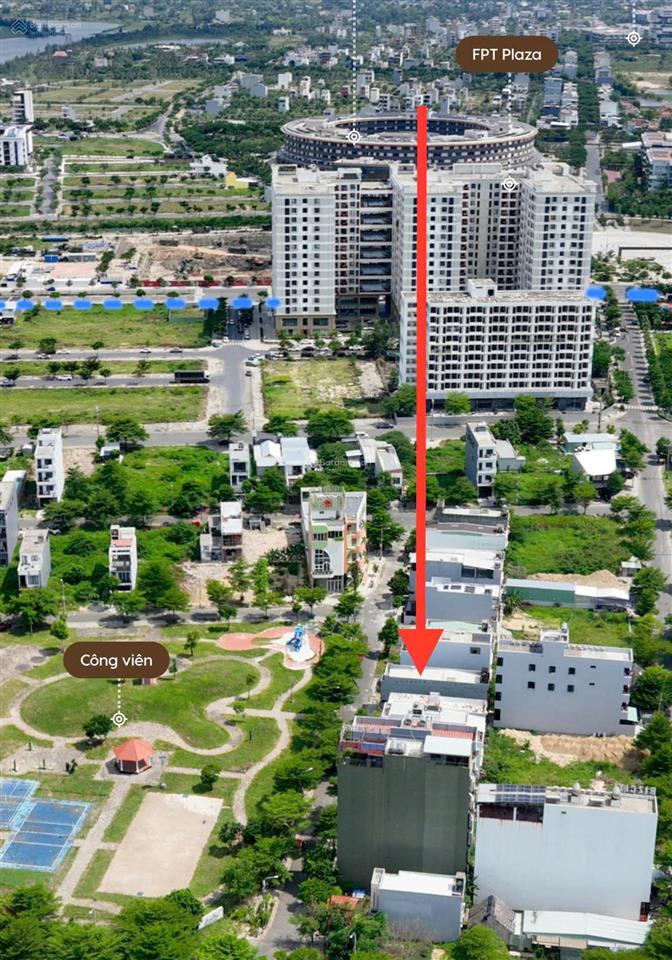 Cặp 200m2 công viên trung tâm khu đô thị phú mỹ an ,đường vùng trung 16