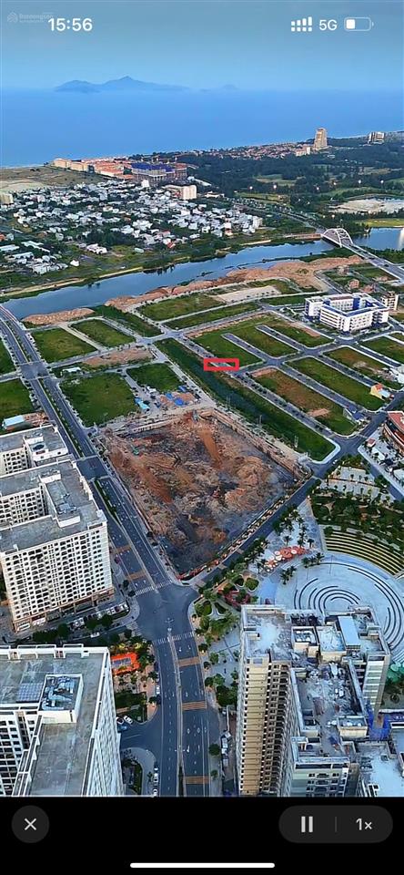 Bán lô đất v6 fpt. gần chung cư fpt plaza 4. gần sông. gần biển. đối diện kênh. gần công viên