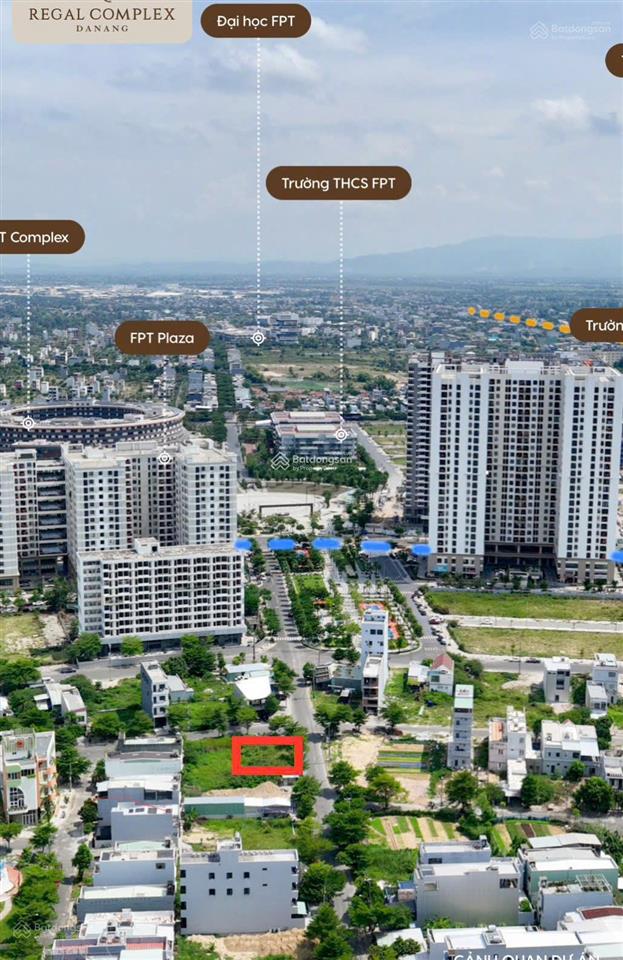 Bán lô đất đường trần quốc vượng, khu đô thị phú mỹ an, đà nẵng pearl. giáp khu đô thị fpt