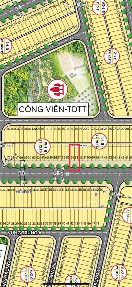 Bán cặp 261m2 đường trần quốc vượng, trục kinh doanh khu đô thị phú mỹ an, ngũ hành sơn