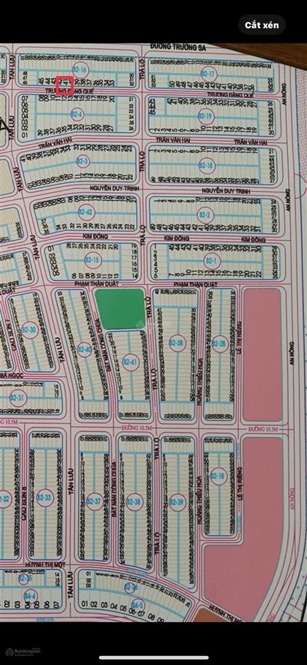Bán đất đường trương đăng quế. đất biển tân trà. cách bãi tắm 50m