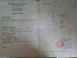 Giá tốt khu đất biển tân trà. chỉ 4,05 tỷ, 90m2 không cóng trụ đường cao sơn 7