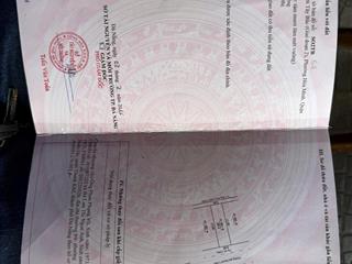 Cc bán đất bàu năng 5, hoà minh, sát biển