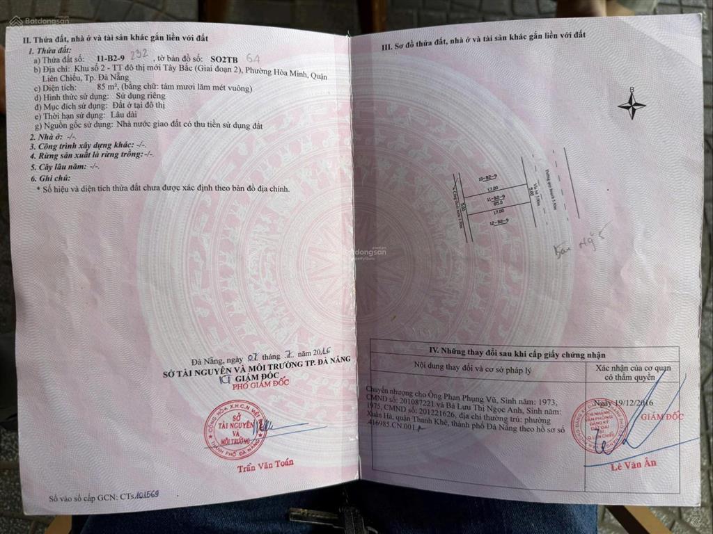 Bán đất bàu năng 5, gần biển, xây căn hộ doanh thu 90 triệu/tháng