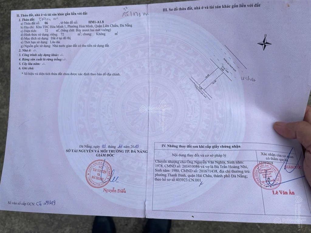 Bán nhà lê thiệt, sát biển, mới 100% 3 tầng, cho thuê được 30 triệu/tháng