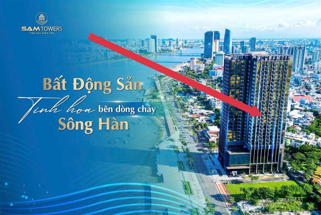 Bán gấp 5 căn sam towers view sông full nội thất, sổ hồng trao tay đang cho thuê 25tr/tháng