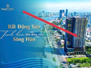Bán gấp 5 căn sam towers view sông full nội thất, sổ hồng trao tay đang cho thuê 25tr/tháng