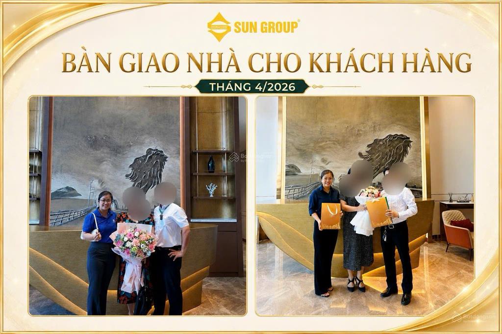 Cập nhật 12/5 bán gấp 07 căn sun ponte view sông nhận nhà ngay, cho thuê 1835 tr/tháng