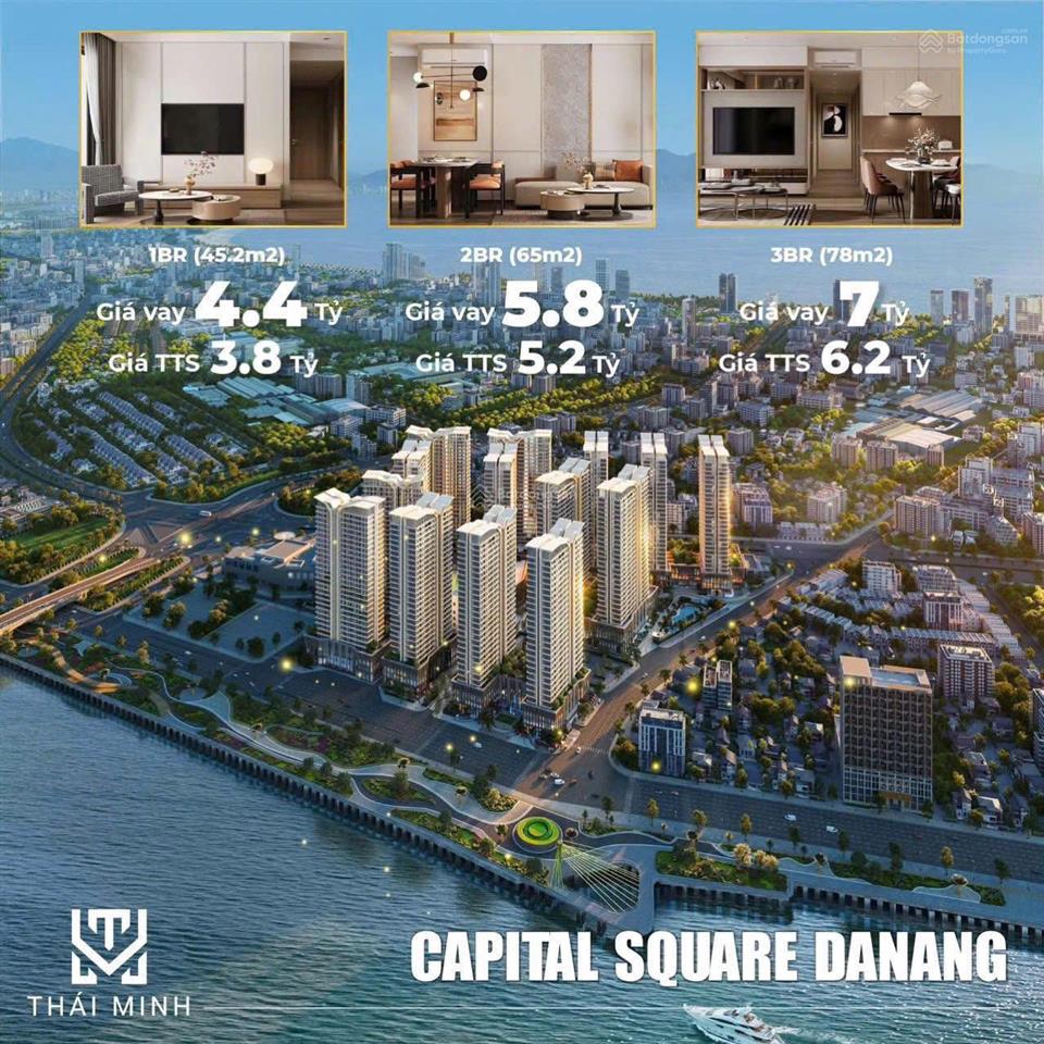 Mua là thắng  05 căn ngoại giao mua thẳng chủ đầu tư capital square đà nẵng