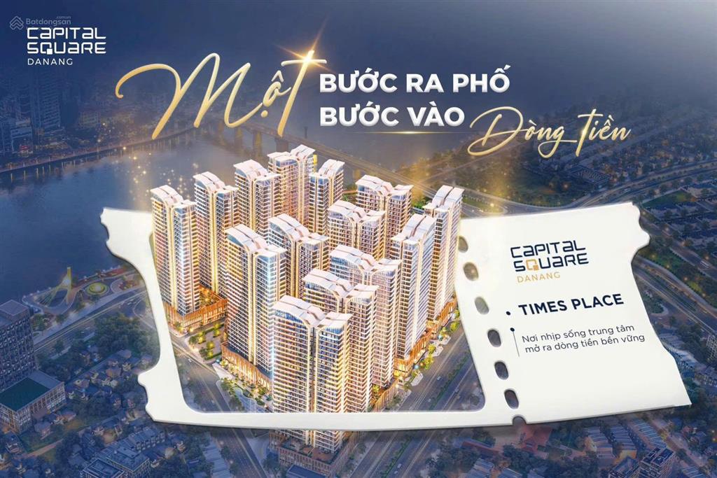Mua là thắng  05 căn ngoại giao mua thẳng chủ đầu tư capital square đà nẵng