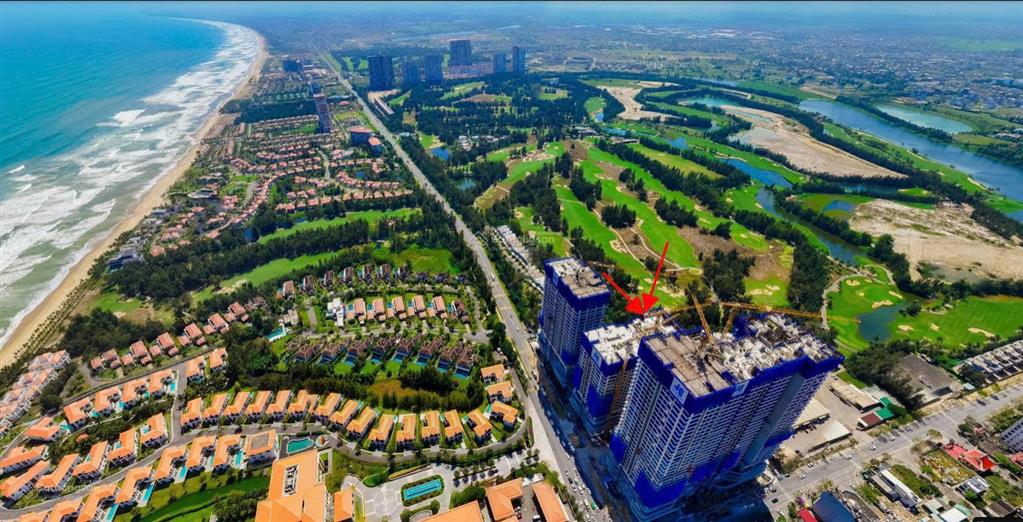 Giá hời  căn hộ biển đn  sổ lâu dài  4,69 tỷ/84m2  nhận nhà mới 100%  cho thuê 20  25tr/tháng