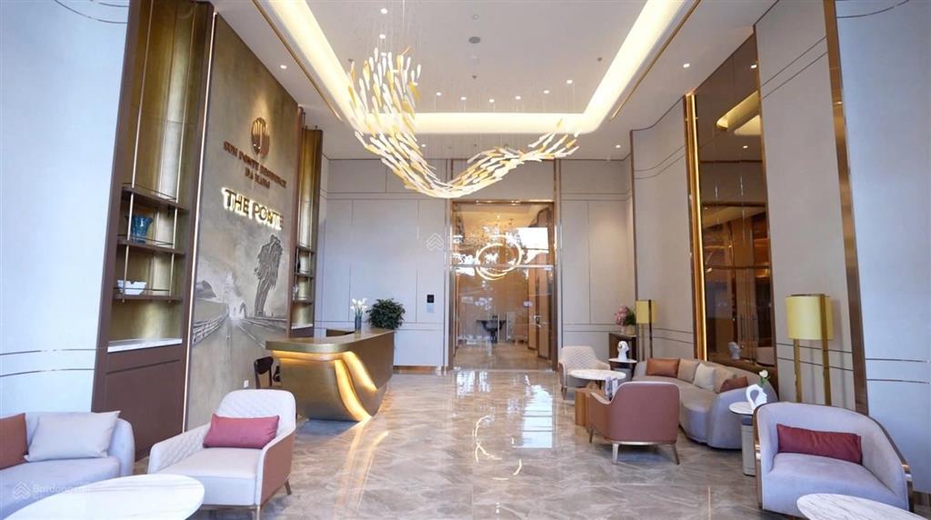 Sẵn trống căn hộ mới 100%, 1pn+ sun ponte view biển tầng cao