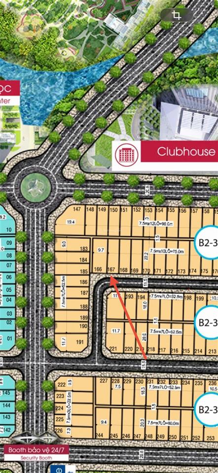Sụp hầm bán gấp lô đất 166m2 (7.5*22) sát shophouse kđt dragon giá chỉ 3.95 tỷ
