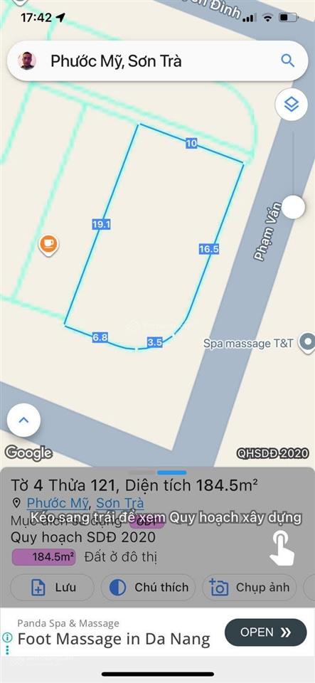 Chính chủ, bán lô góc ngã tư nguyễn đức an + phạm vấn ngang 6,8m ngay dự án sun costa