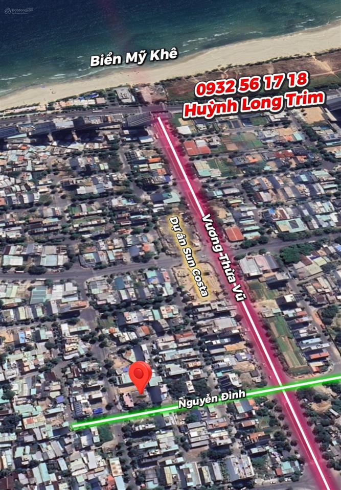 Bán nhà 3 tầng ngay phố biển mỹ khê, phù hợp đầu tư, giá cực tốt chỉ nhỉnh 8 tỷ