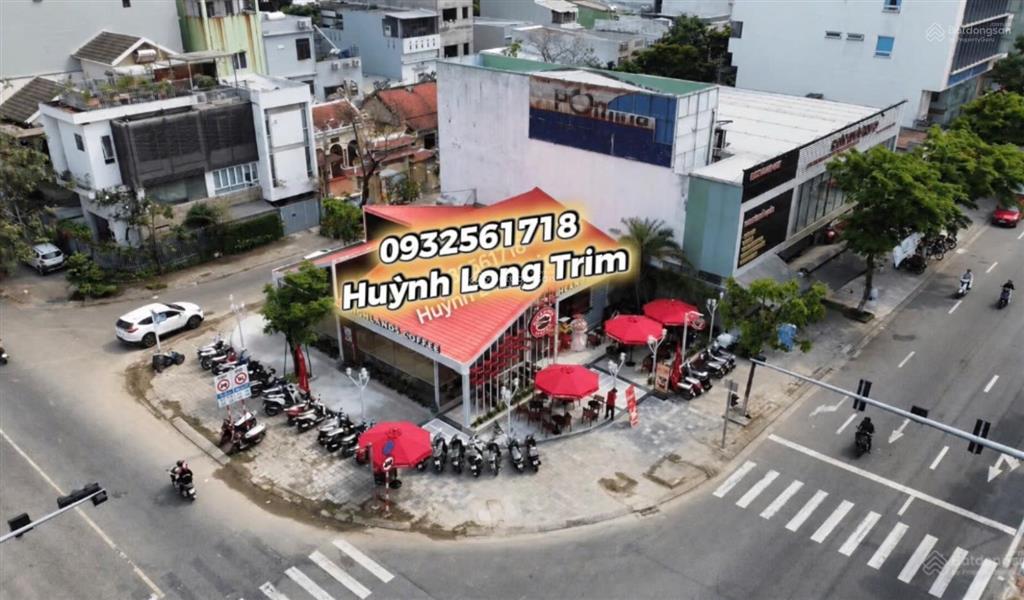 Bán đất 3 mặt tiền ngay hải châu, đà nẵng, dt 365m2, dòng tiền 84 triệu/ tháng, sẵn hợp đồng thuê