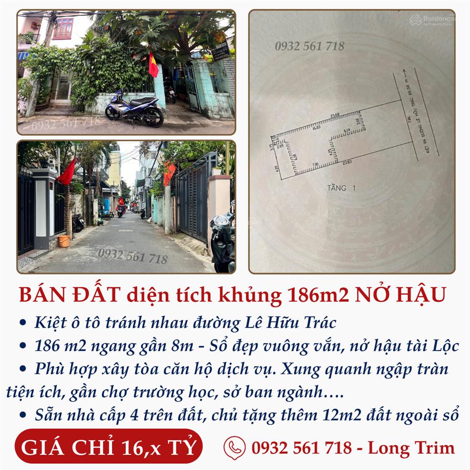 Hàng độc tôn  gần 200m2 đất vuông vứt. ngang đến 8m. biển mỹ khê. giá chỉ 16.5 tỷ