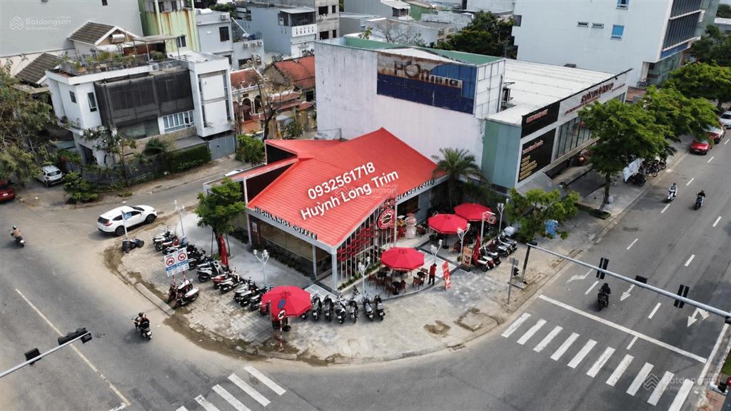 Bán đất 365m2, 3 mặt tiền ngay hải châu, đà nẵng, dòng tiền 84 triệu/tháng, sẵn hợp đồng thuê