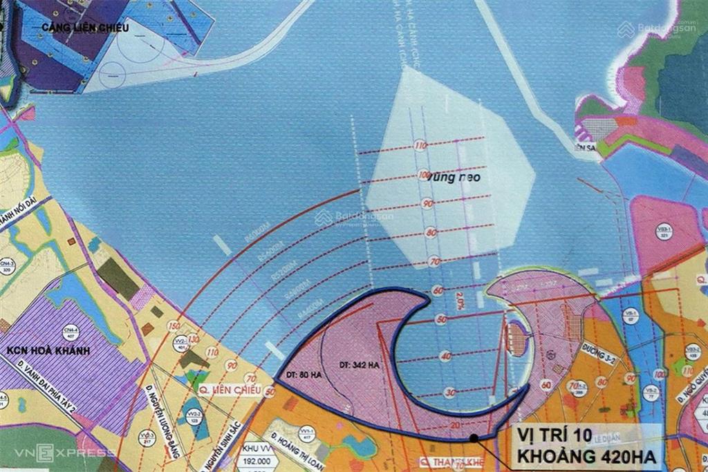 Bán 190 m² đất đường 10,5 trần cao vân. trung tâm đà nẵng. vuông vức  đẹp. giá rẻ. 0932 561 ***