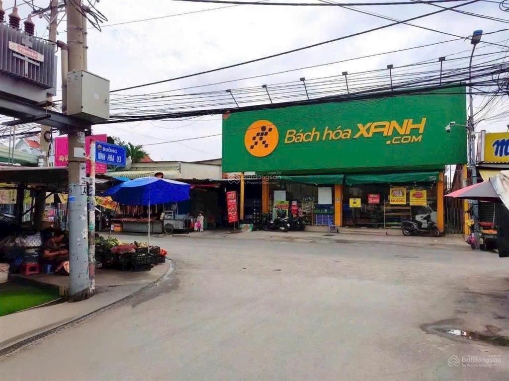 10,5 x 19 = 210m2 full thổ cư, bình hòa thuận an, ngay cầu ông bố