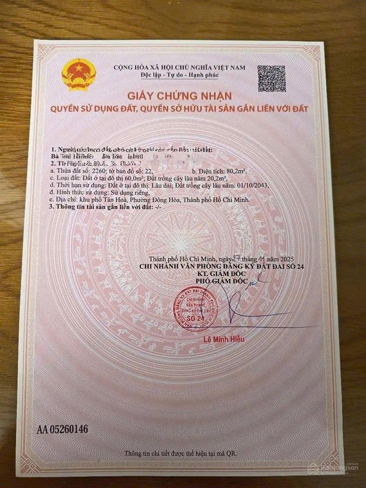 Bán nhà đông hòa dĩ an kinh doanh sát làng đại học