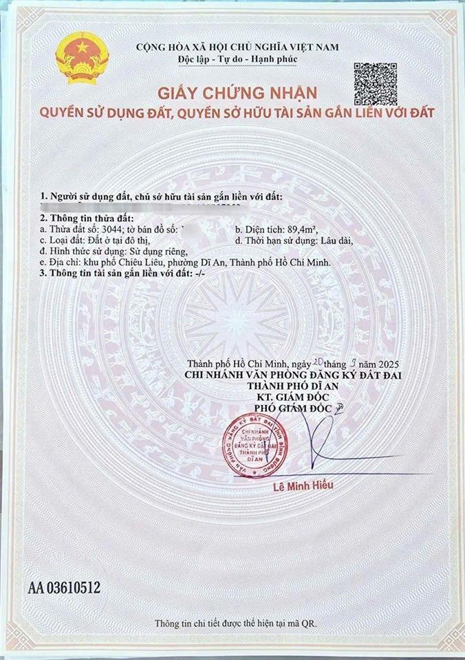 Bán rẻ nhà dĩ an gần vincom 550 dĩ an