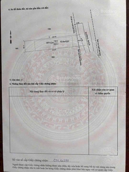 Bán rẻ đất dĩ an gần làng đại học quốc gia