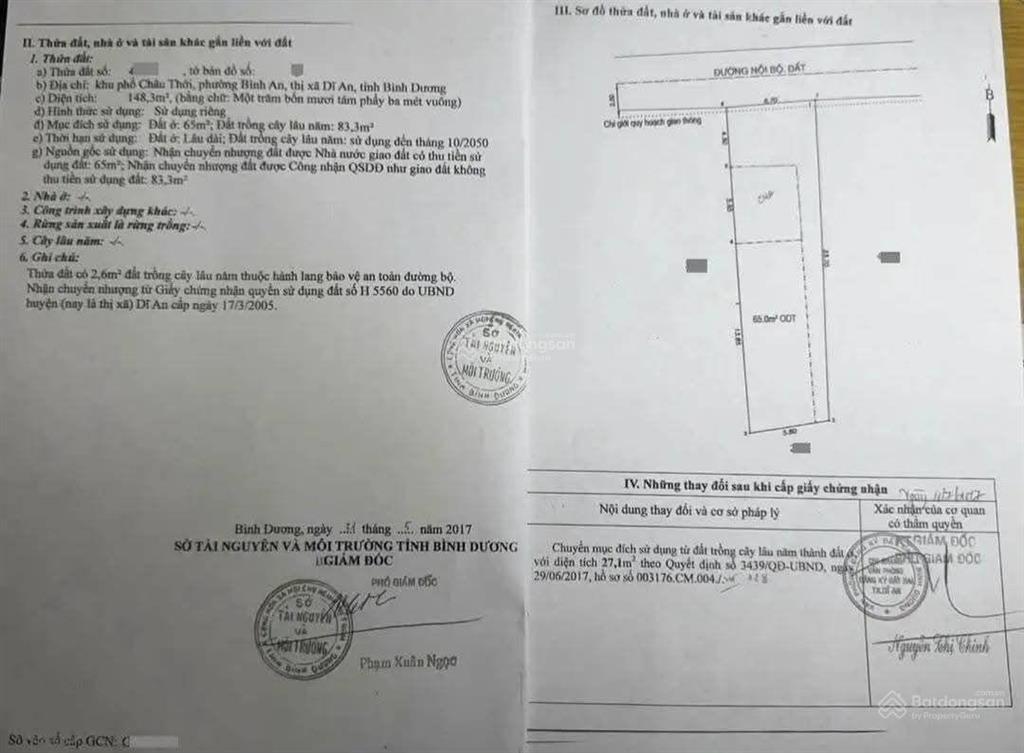 Bán rẻ nhà dĩ an gần thủ đức cũ