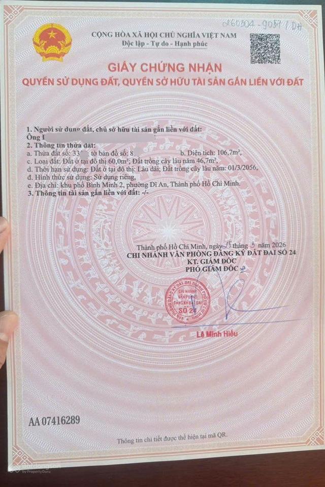Bán rẻ nhà hẻm nguyễn an ninh dĩ an