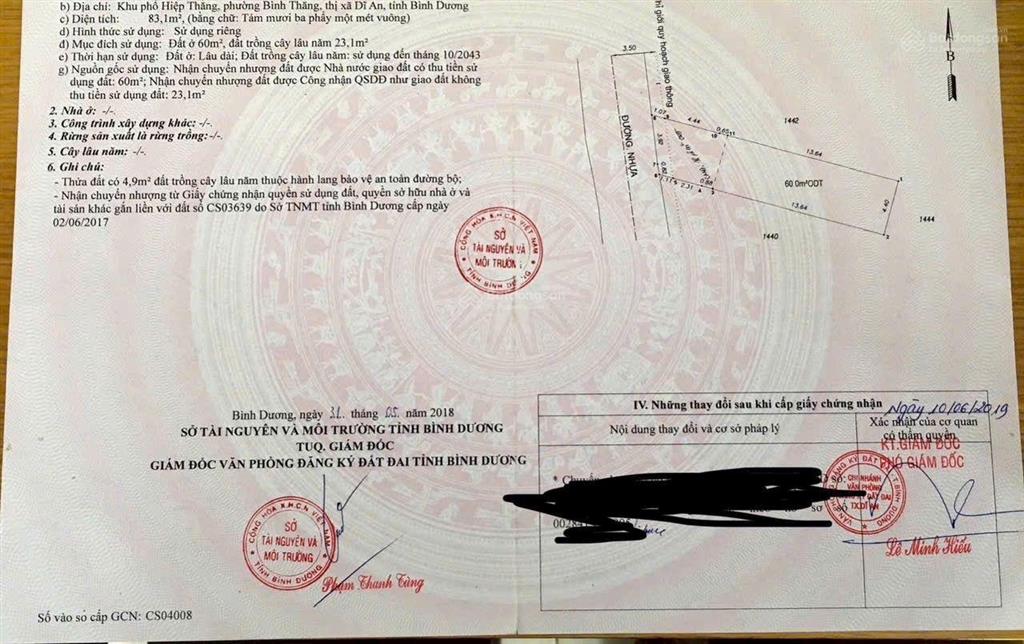 Bán rẻ đất dĩ an gần làng đại học quốc gia