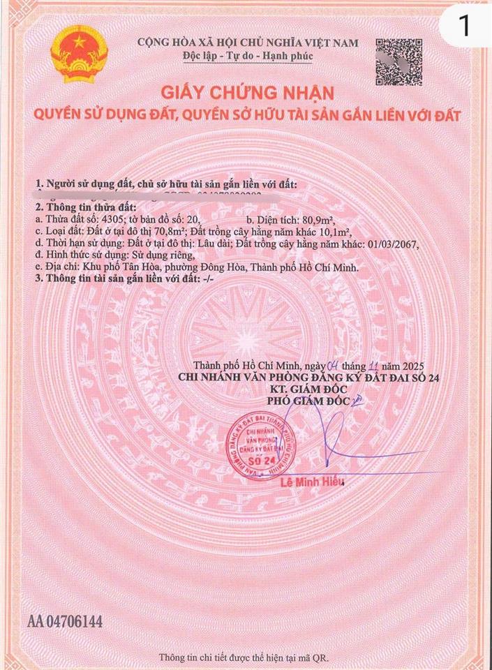 Bán rẻ đất tân hòa đông hòa, dĩ an sát làng đại học