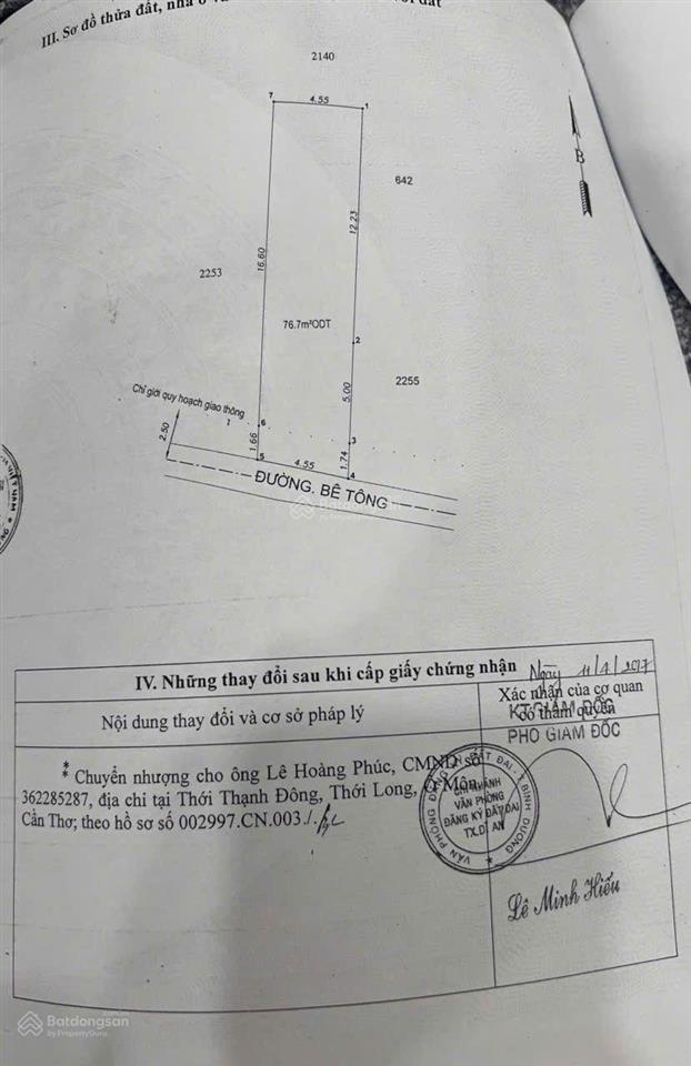 Bán rẻ đất dĩ an gần làng đại học quốc gia