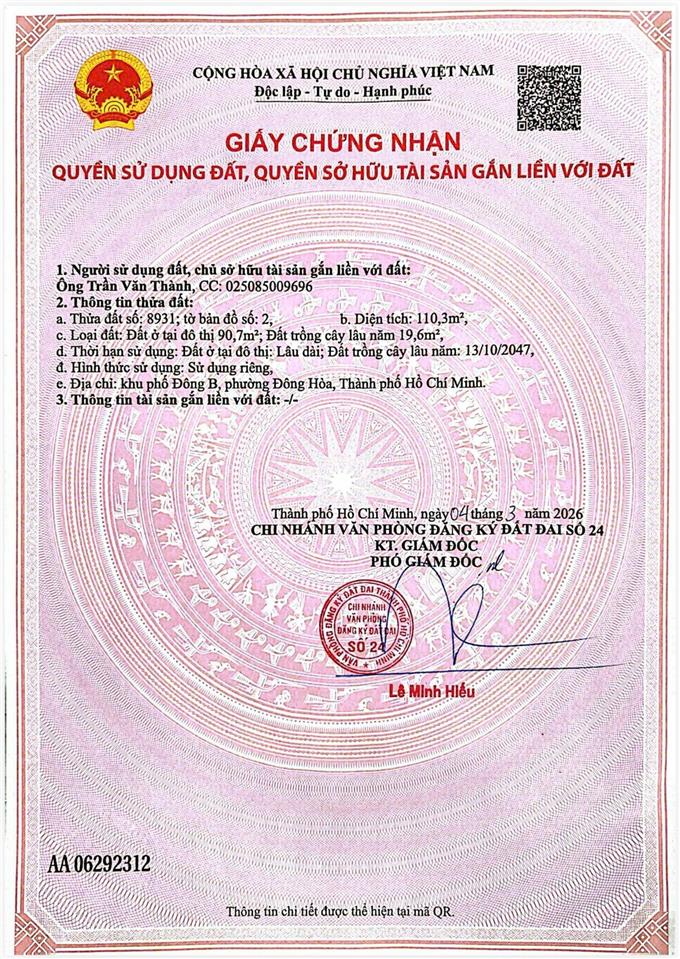 Bán nhà mới phường đông hòa, tp. dĩ an, gần thủ đức