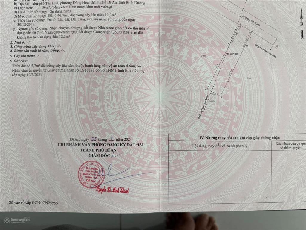 Bán rẻ nhà đông hòa, dĩ an, gần làng đại học