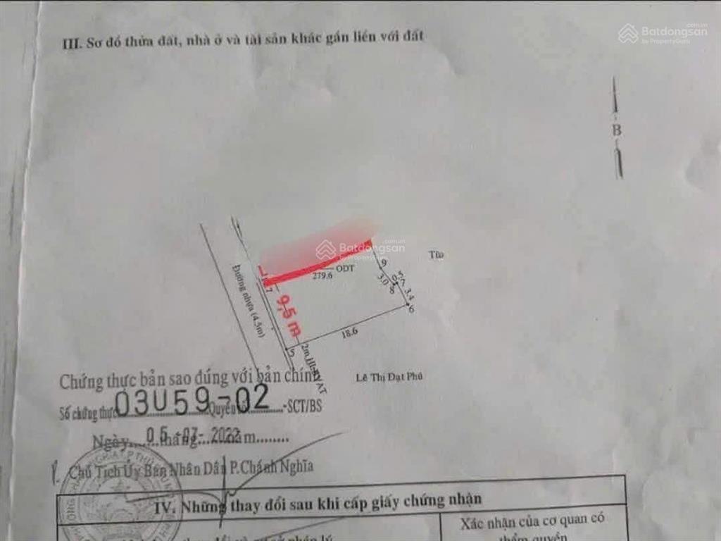 Lô đất chánh nghĩa hẻm thông ngô gia tự và thích quảng đức. giá cực rẻ. 0933 292 ***