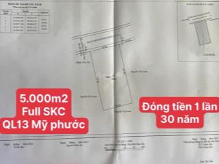 Đất skc quốc lộ 13, vị trí đẹp thích hợp kho, xưởng. giá rẻ. 0933 292 ***