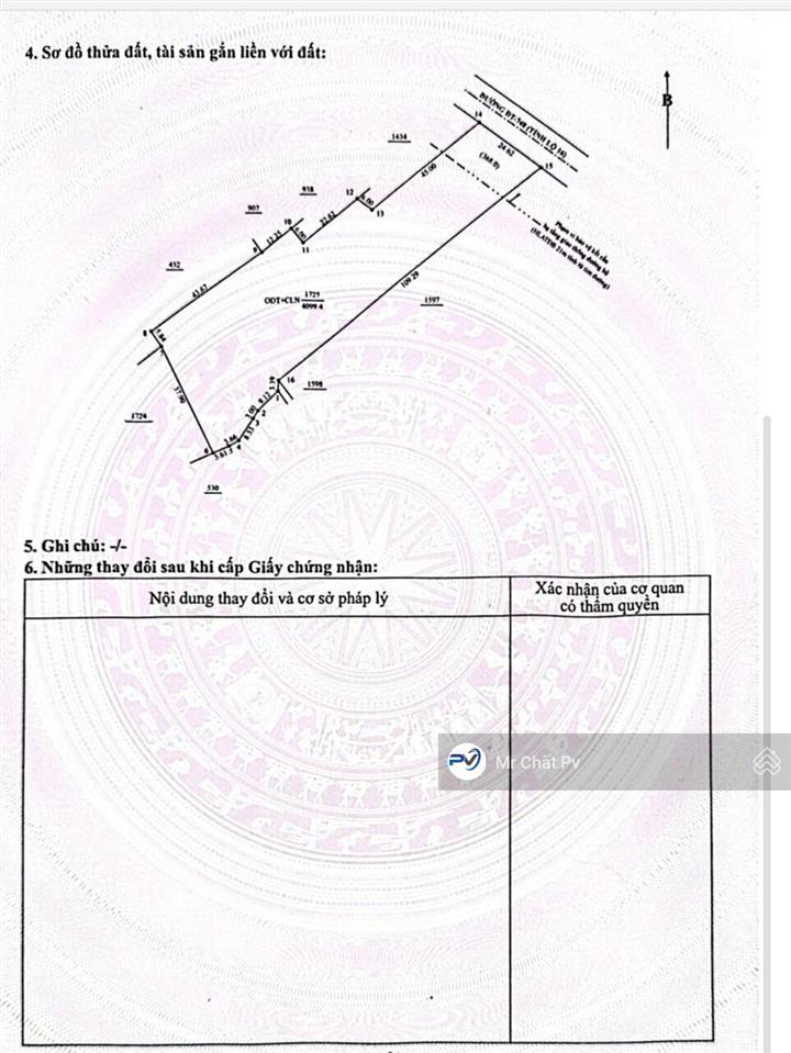 Bán đất mặt tiền dt 748 4099m² (ngang 25m) giá bán 18 tỷ 400
