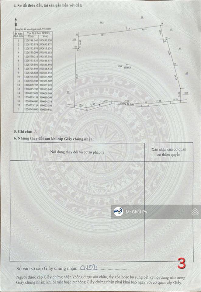 Bán đất 41687m2, quy hoạch đất sản xuất kinh doanh, gần đường đt 748