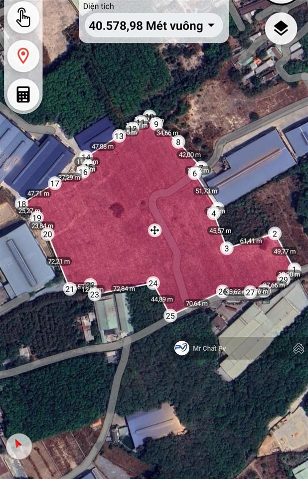 Bán đất 41687m2, quy hoạch đất sản xuất kinh doanh, gần đường đt 748