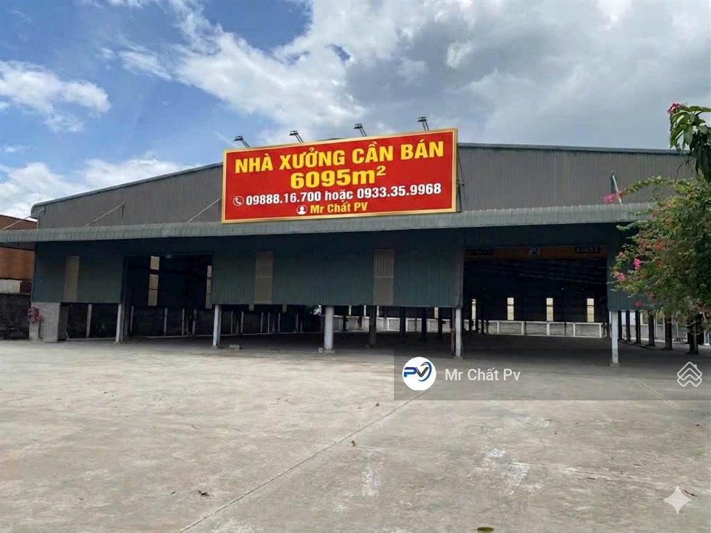 Bán xưởng đường dt 747 6095m² (xưởng 3085m²) giá bán 58 tỷ