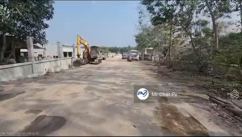Bán đất 42.586m² (24.879m² skc 30 năm) giáp sông thị tính  gần cụm công nghiệp an lập