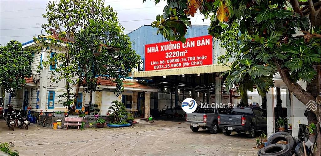 Bán xưởng 3220m² (ngang 38m) sát bên đường lê thị trung (giá bán 42 tỷ)