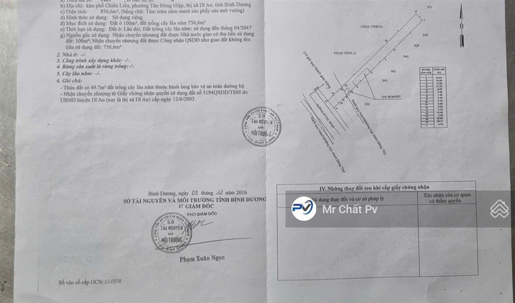 Bán đất tặng nhà xưởng (xưởng xây full) 858m2 =16 tỷ 300 mặt tiền đt 743 gần bưu điện tân đông hiệp