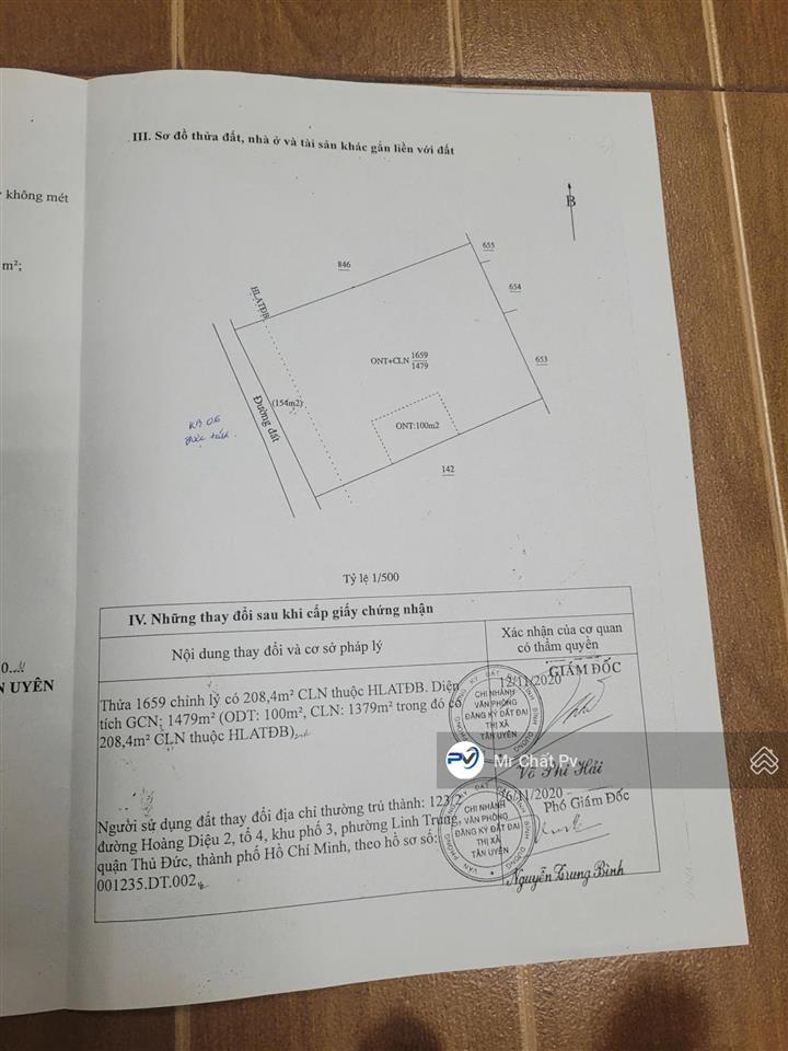 Bán đất mặt tiền khánh bình 06 (2163m2 (ngang 51m)  900m2 thổ cư