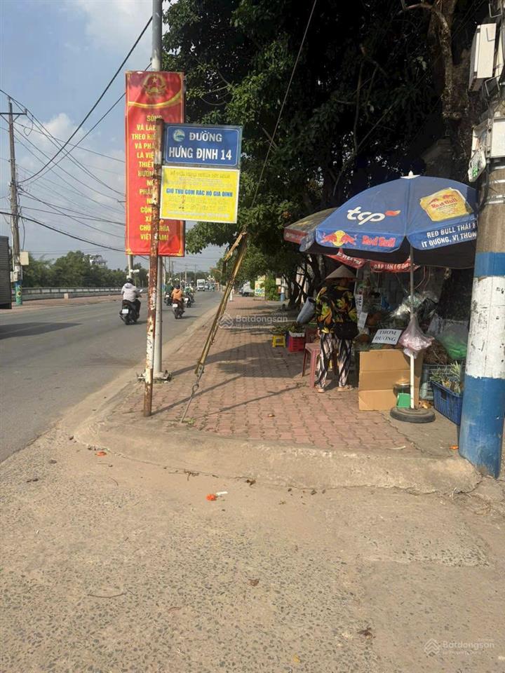 Bán đất hưng định 14, lái thiêu ngang 7,5m gần cmt8 chỉ 3 tỷ.